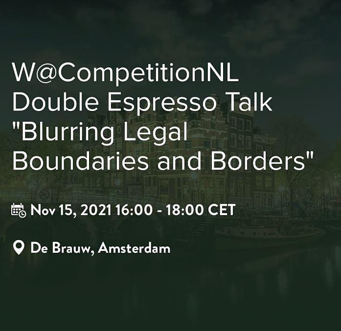 Double Espresso Talk "Blurring Legal Boundaries and Borders"