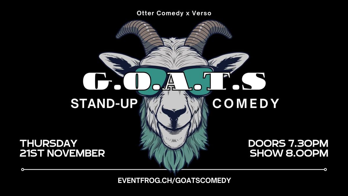 GOATS - Stand-up Comedy @ Verso