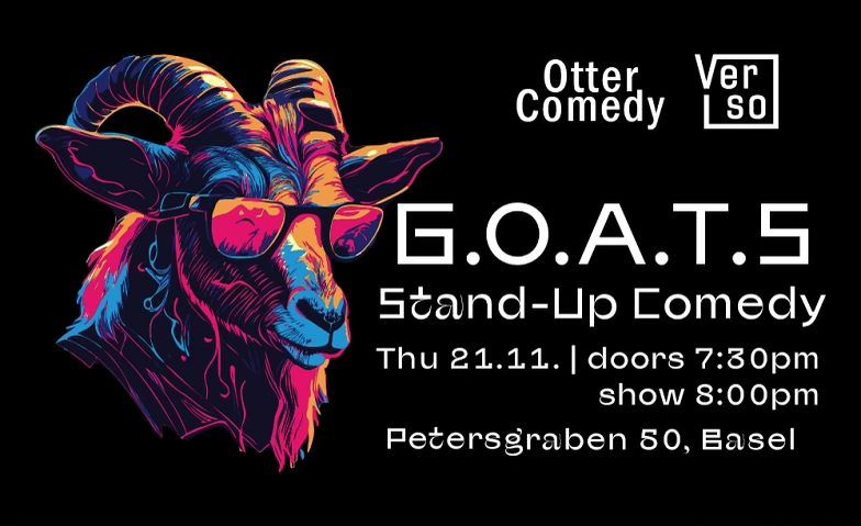 GOATS - Stand-up Comedy @ Verso