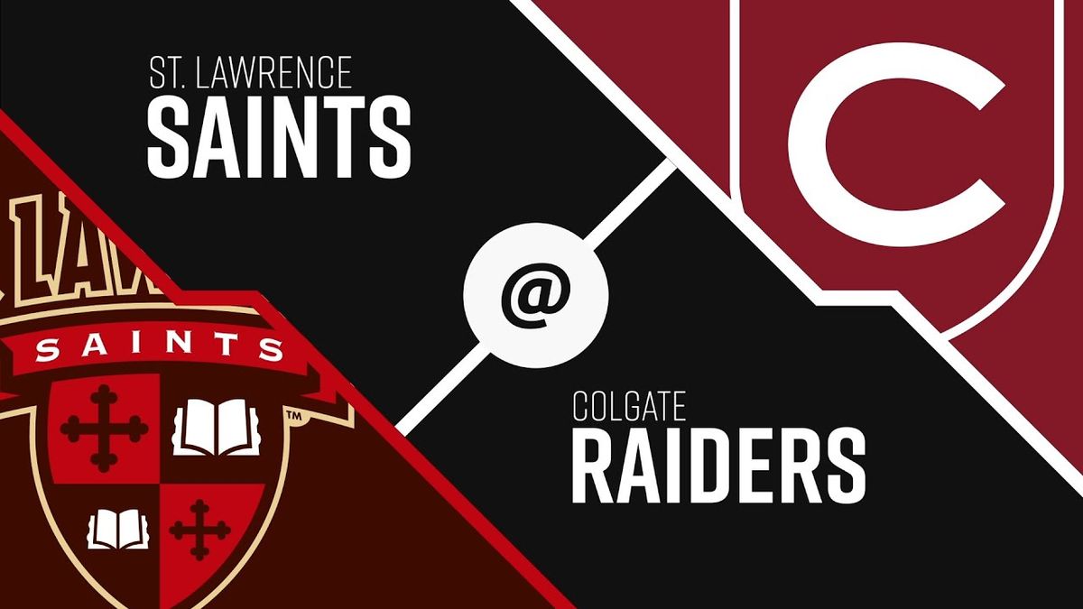 Colgate Raiders vs. St. Lawrence Saints