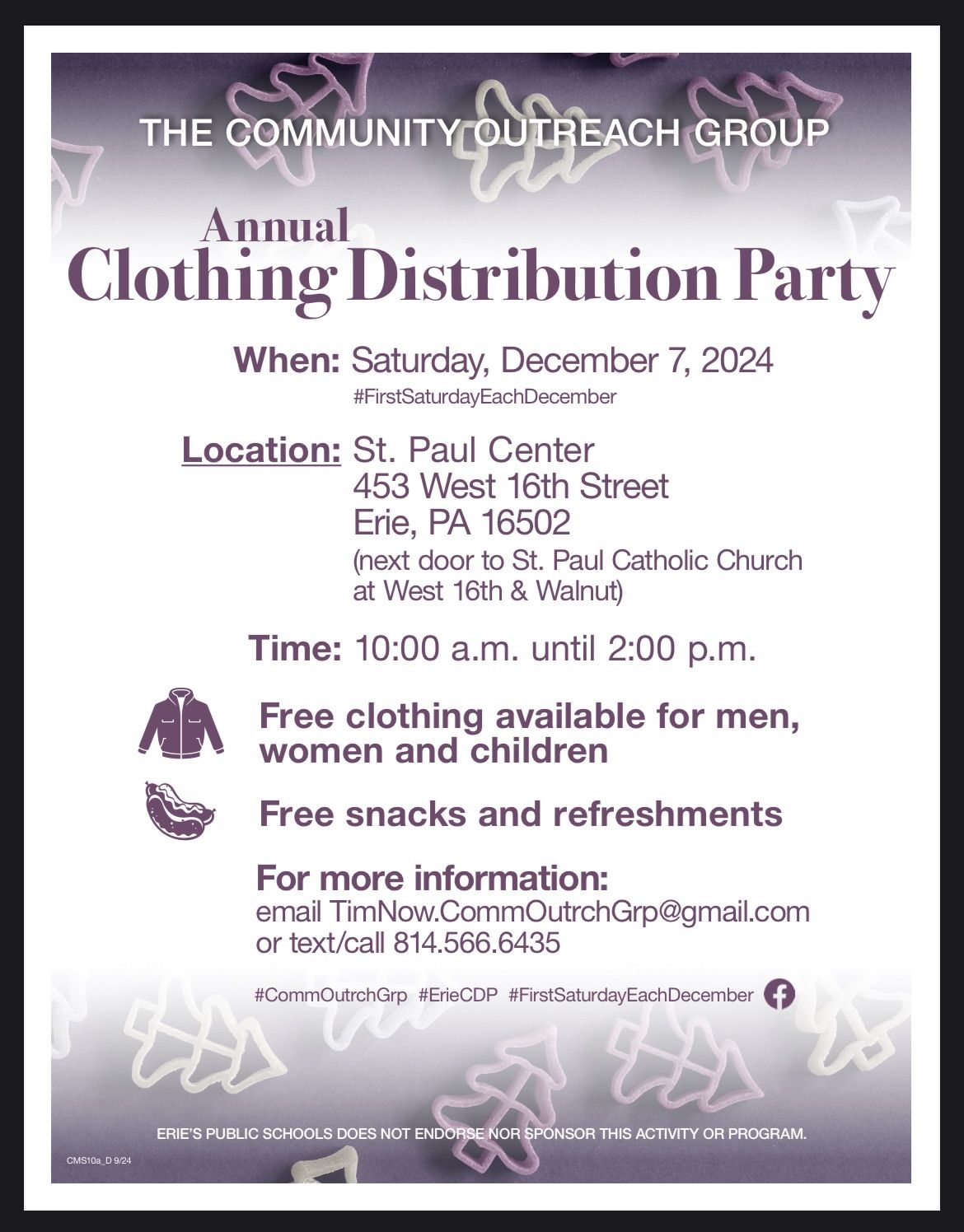 Clothing Distribution Party