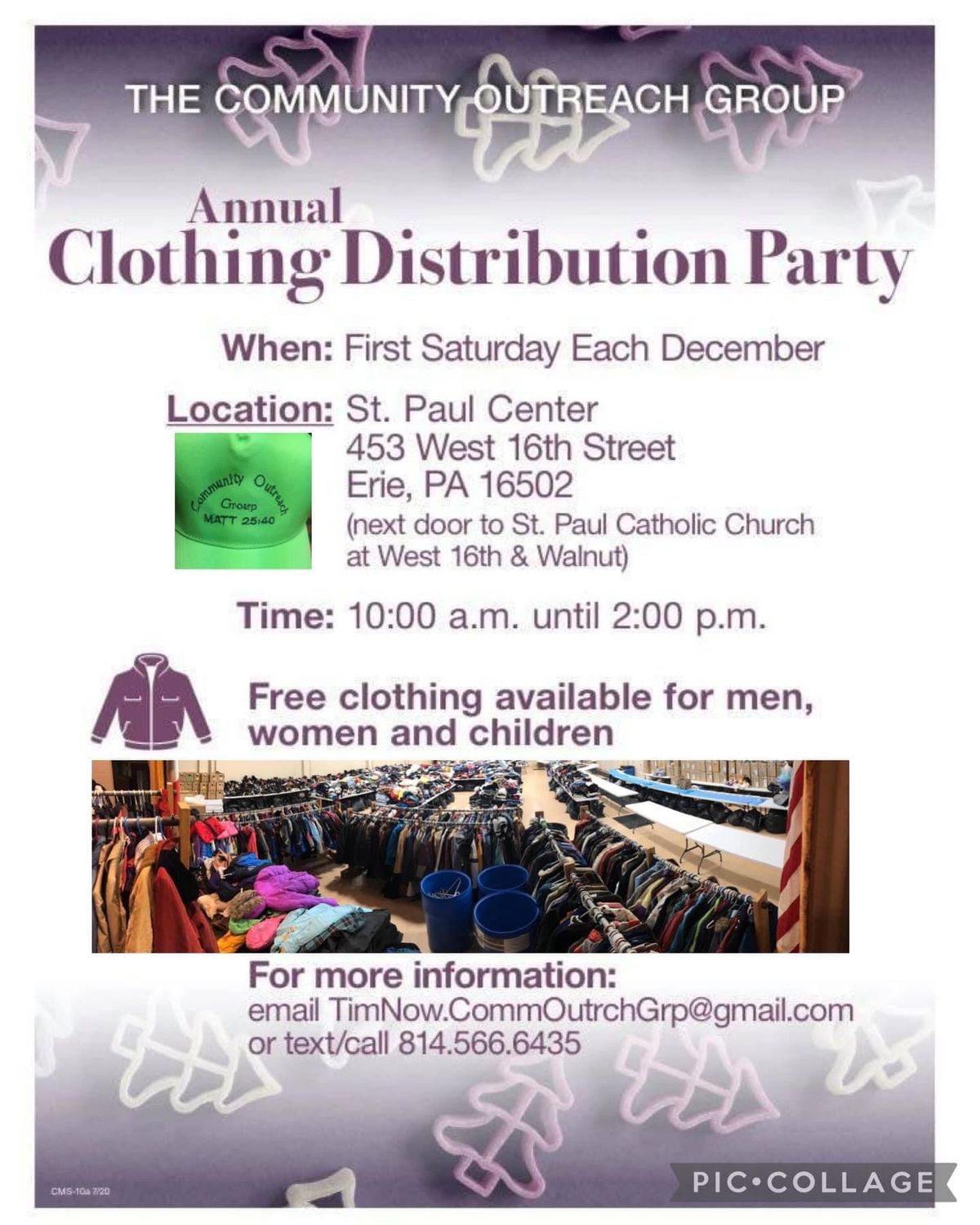 Clothing Distribution Party