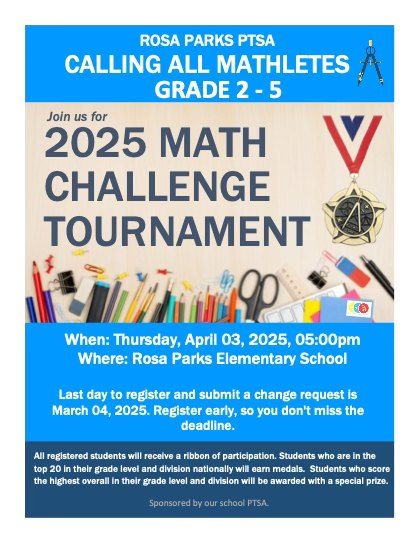 Math Challenge Tournament