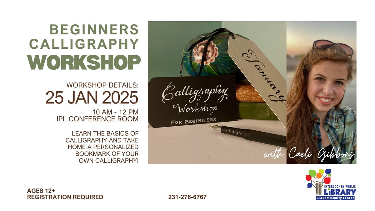 Calligraphy Workshop for Beginners