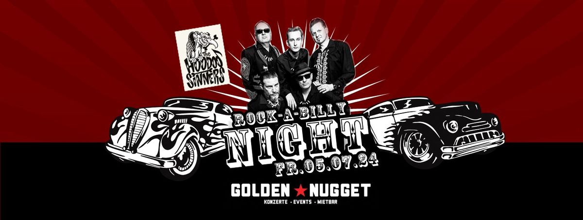 Rockabilly Night - Live: The Hoodoo Sinners (CH) - Fr.05.07.2024 Golden Nugget N\u00fcrnberg