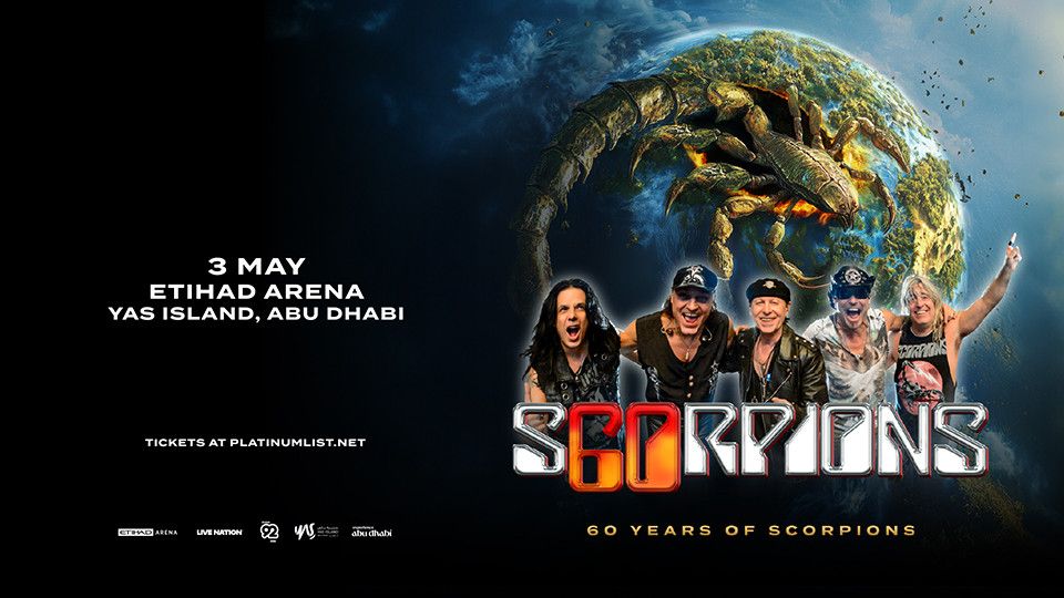 Live Nation Middle East Presents Coming Home \u2014 60 Years of Scorpions Tour