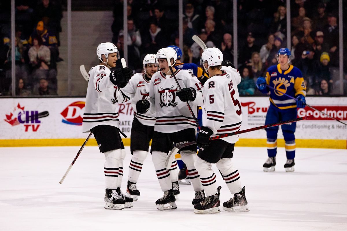 Parking Red Deer Rebels at Penticton Vees