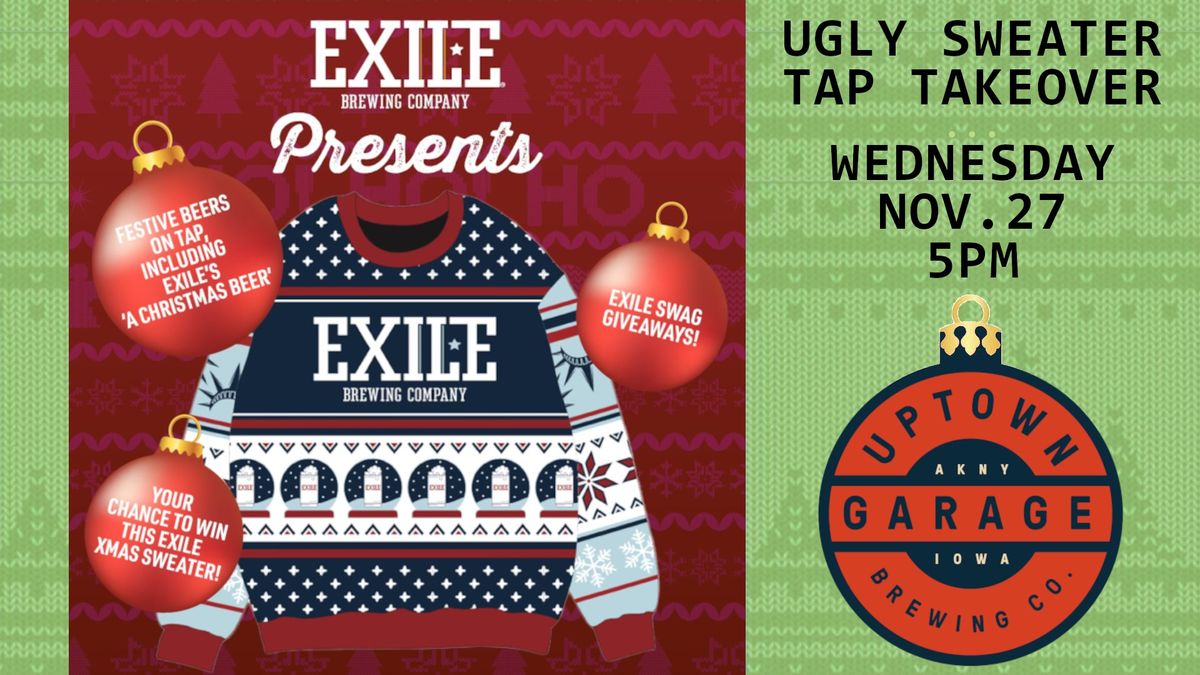 Ugly Sweater Party with EXILE