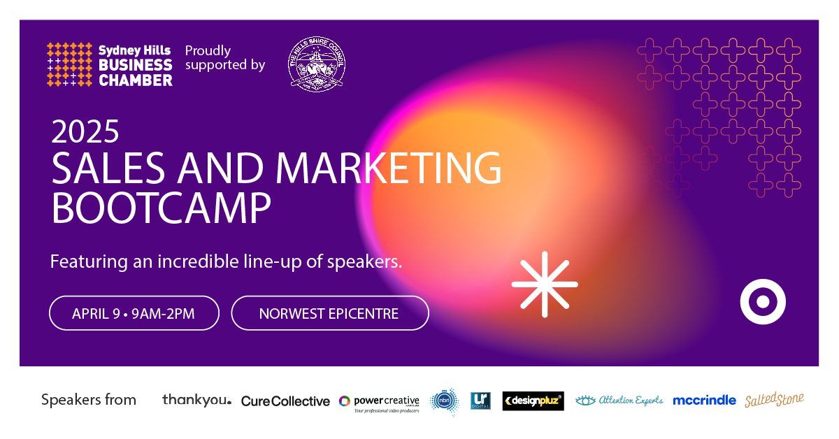 Sales and Marketing Bootcamp 1\/2 Day Conference