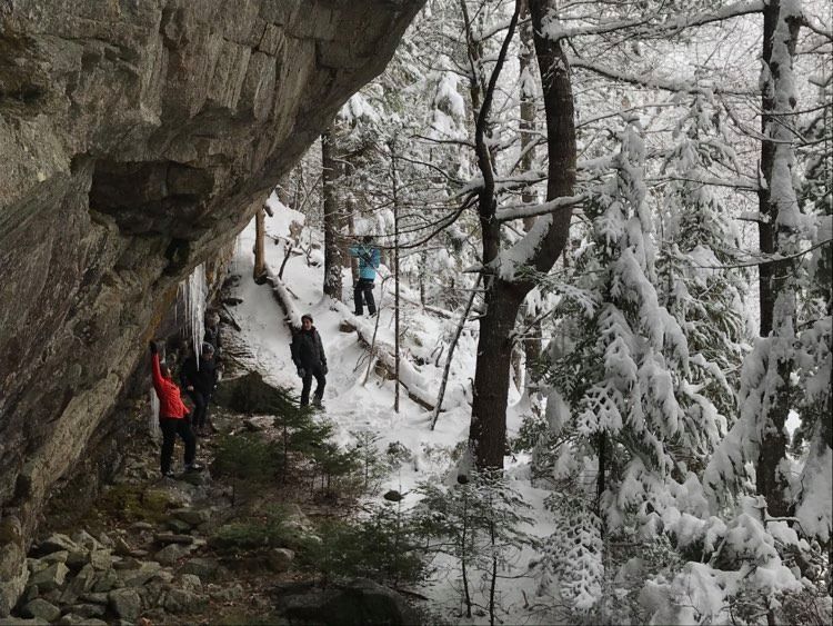 West Cliff Icicles