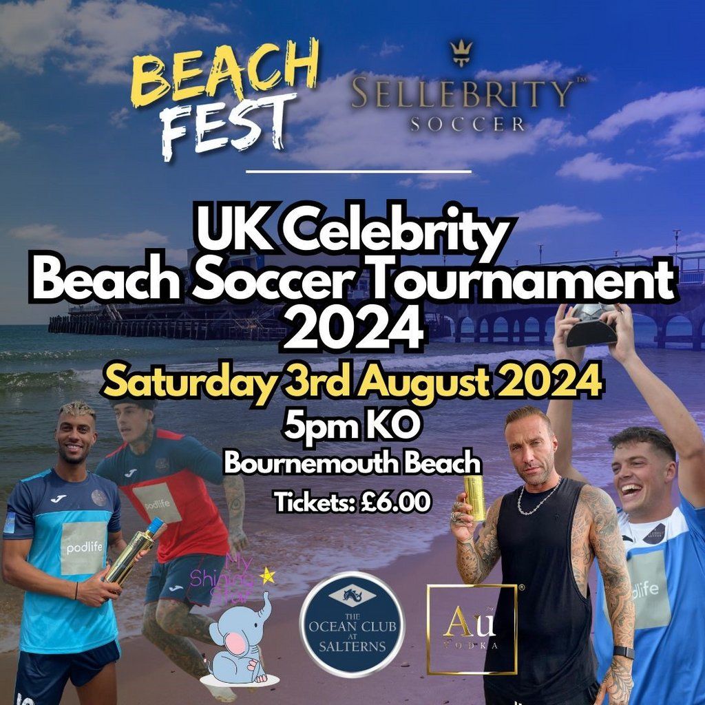 UK Celebrity Beach Soccer Tournament