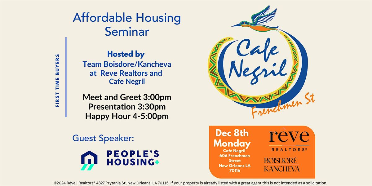 Affordable Housing Seminar