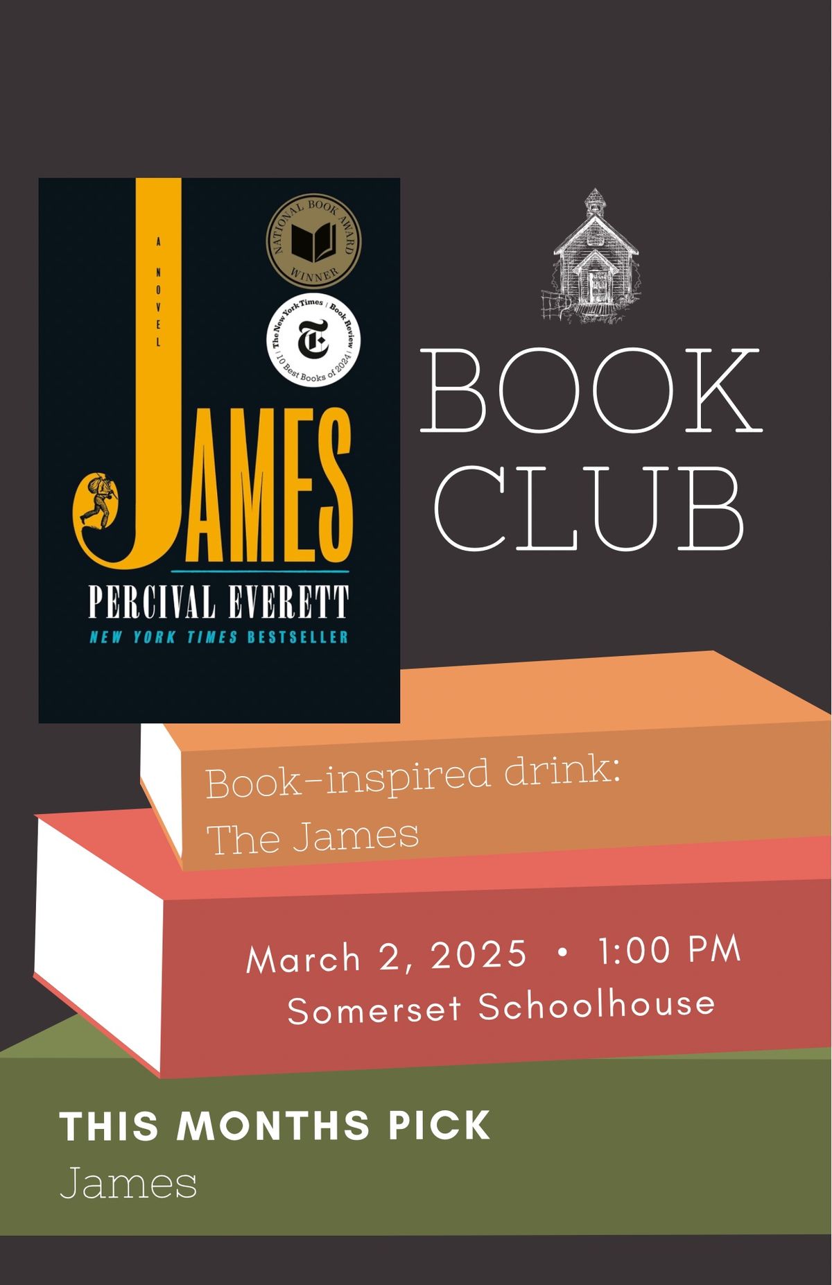 Somerset Schoolhouse March Book Club