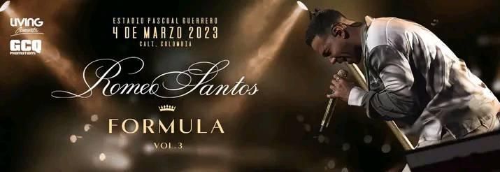 El Rey De La Bachata (THE KING) Formula Vol. 3 Tour Romeo Santos En ...