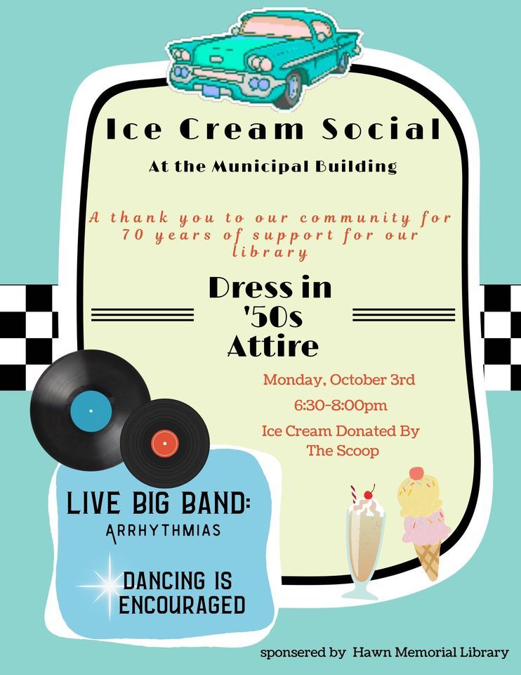 1950s Themed Ice Cream Social