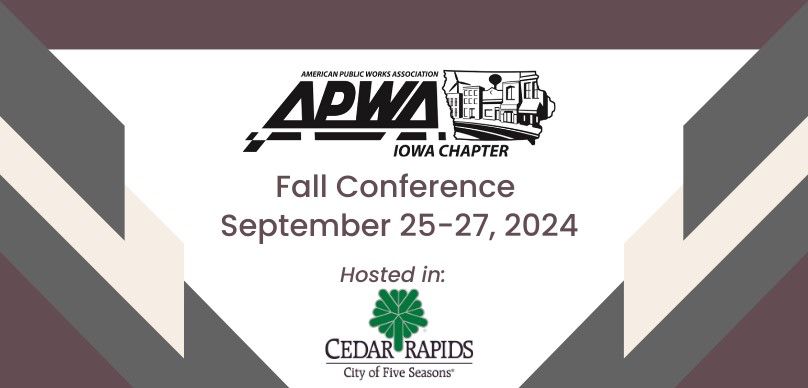 APWA Iowa Chapter 2024 Fall Conference