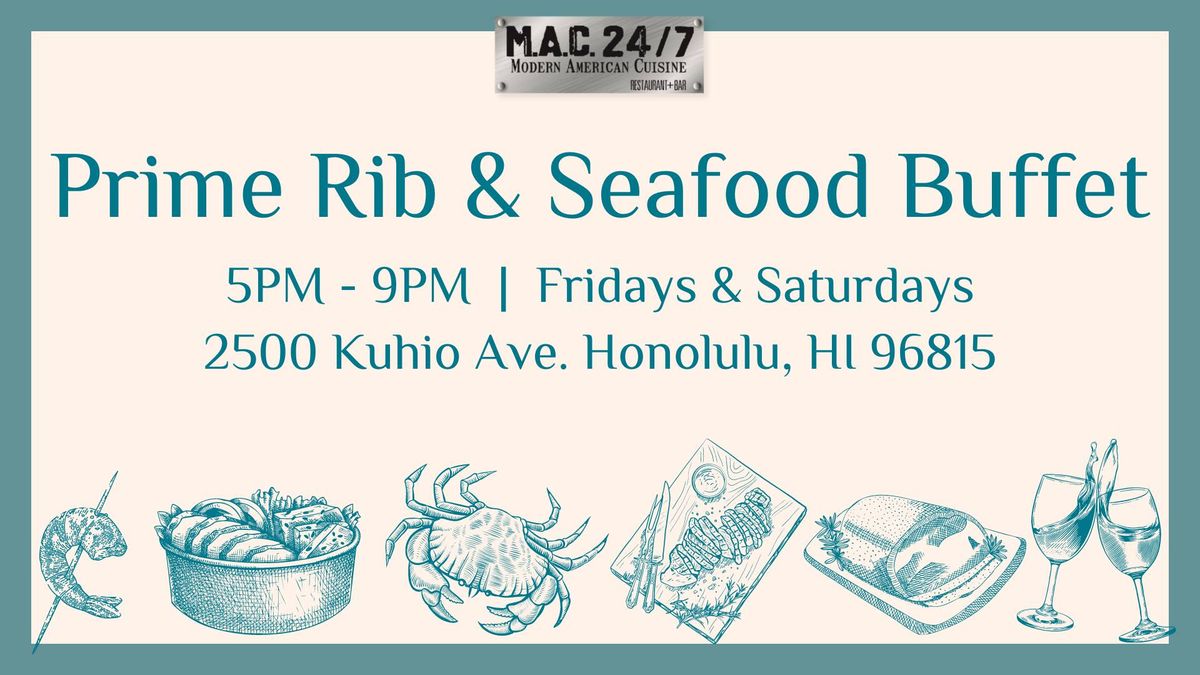 Prime Rib & Seafood Buffet