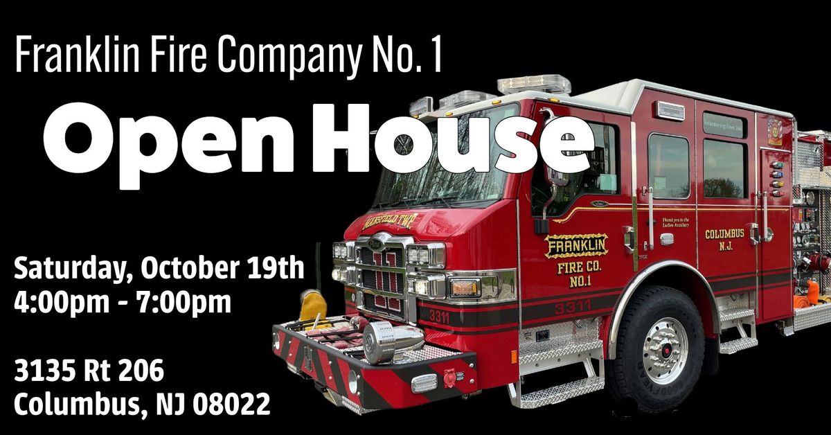 Franklin Fire Company Open House