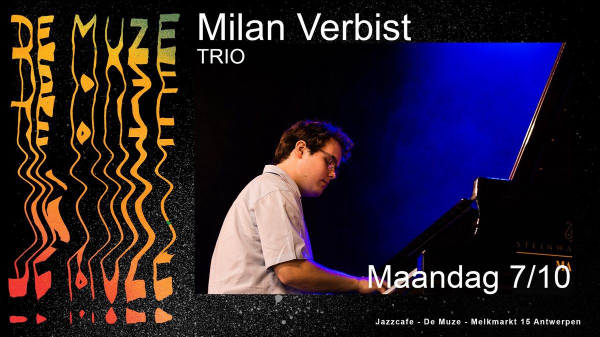 Milan Verbist Trio @ De Muze