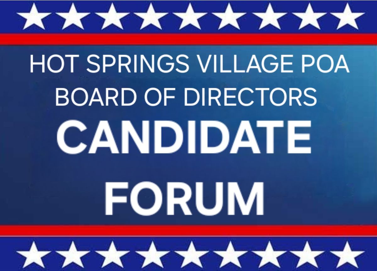 POA Board of Directors Candidate Forum