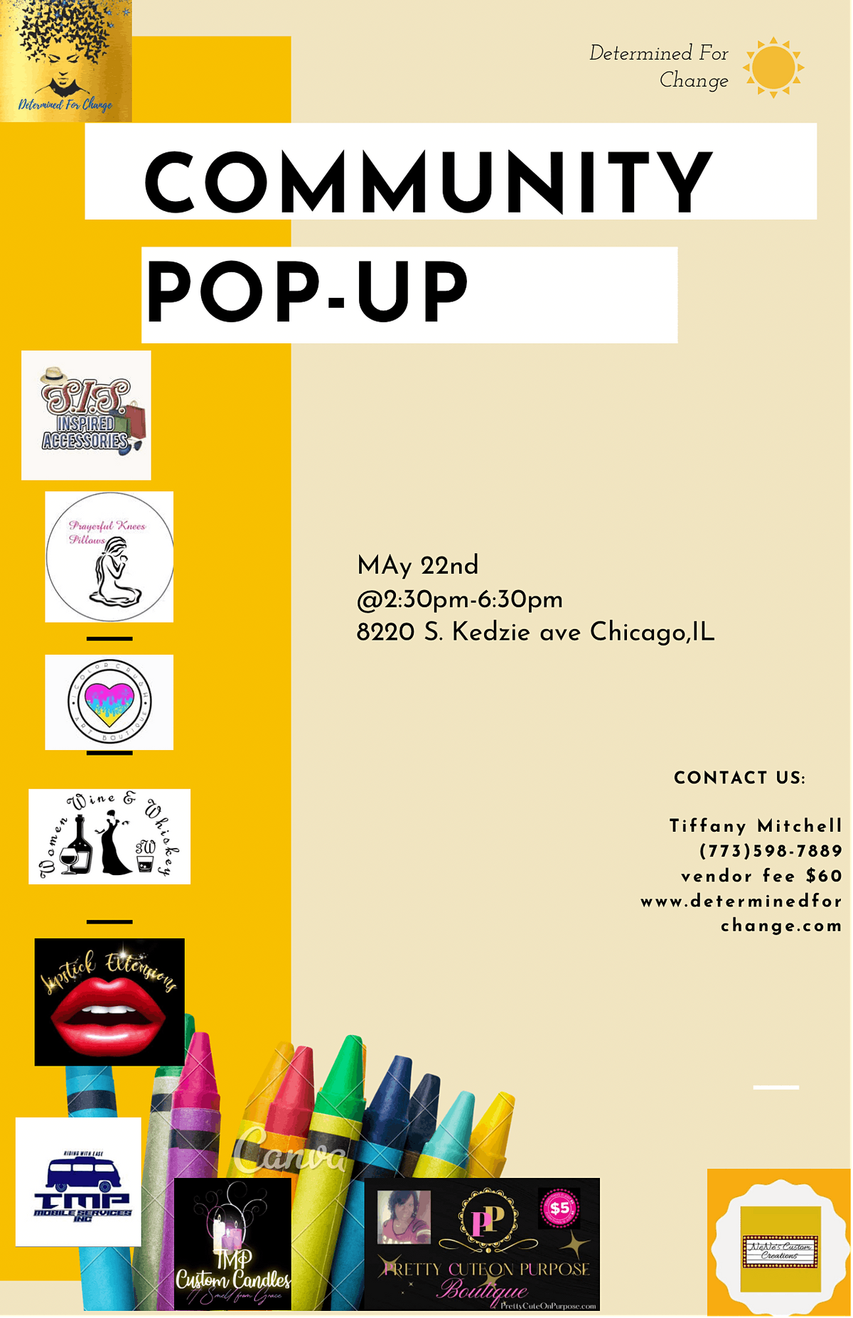 Community popup, 8220 S Kedzie Ave, Chicago, 22 May 2021