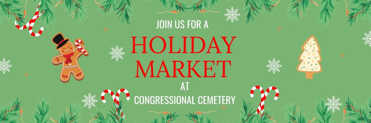 Holiday Market at Historic Congressional Cemetery 