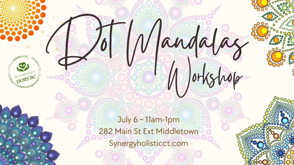 Dot Mandala Stone Workshop