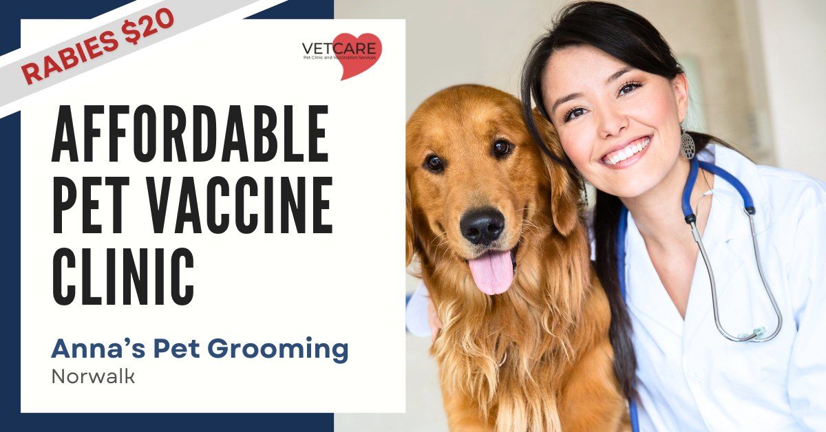 Affordable Pet Vaccine Clinic - Anna's Pet Grooming