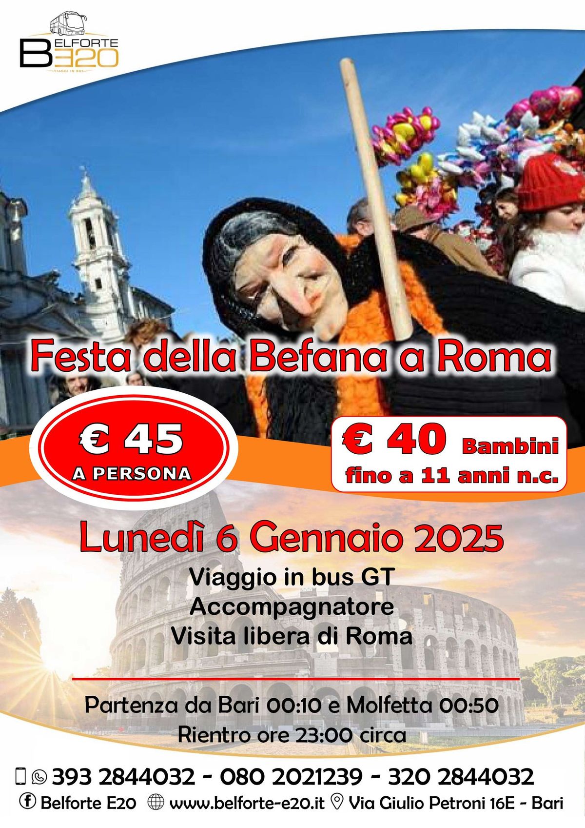 Happyfania a Roma 6 Gennaio 2025 By BE20