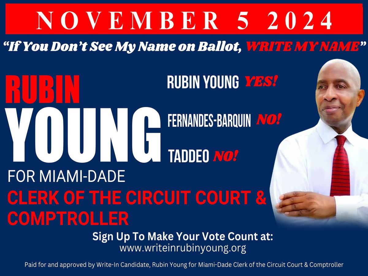 Rubin Young Republican for Congress District 25