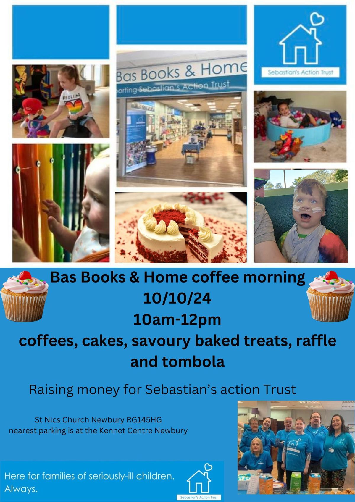 Bas Books &Home Coffee morning 