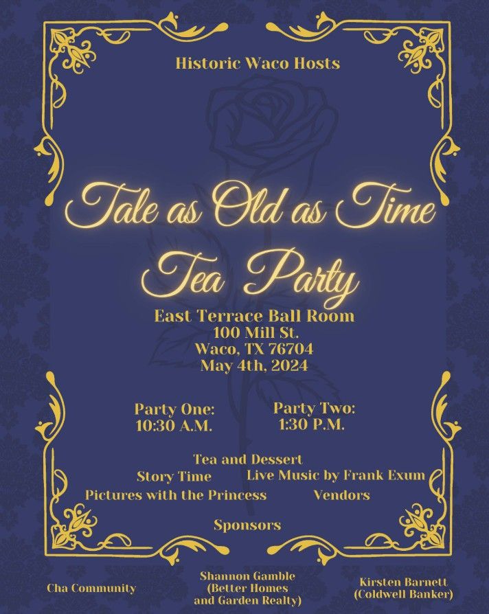 Tale as Old as Time Tea Party 