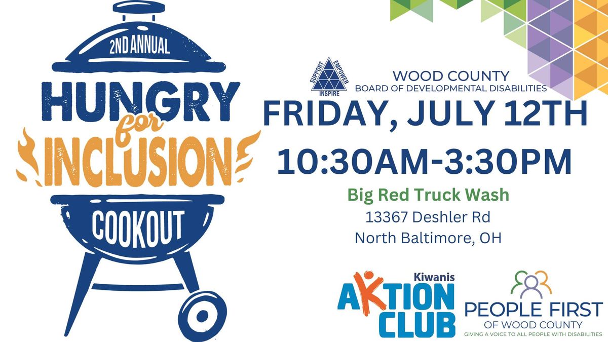 2nd Annual Hungry for Inclusion Cookout
