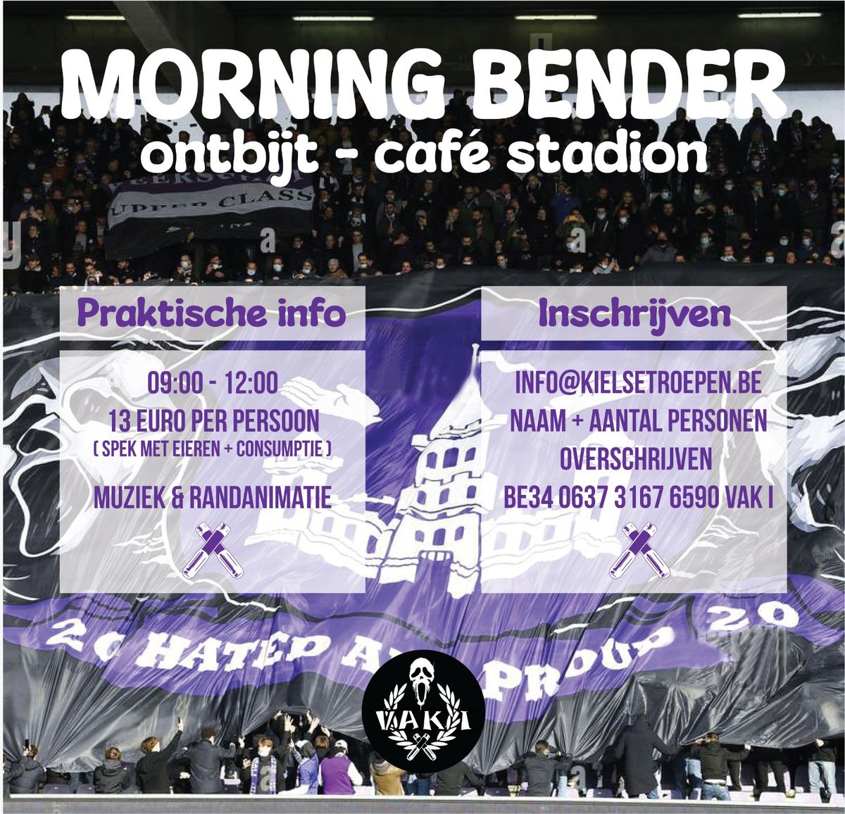 MORNING BENDER - DERBY ONTBIJT