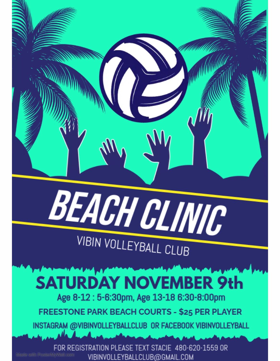 Juniors Beach Volleyball Clinic