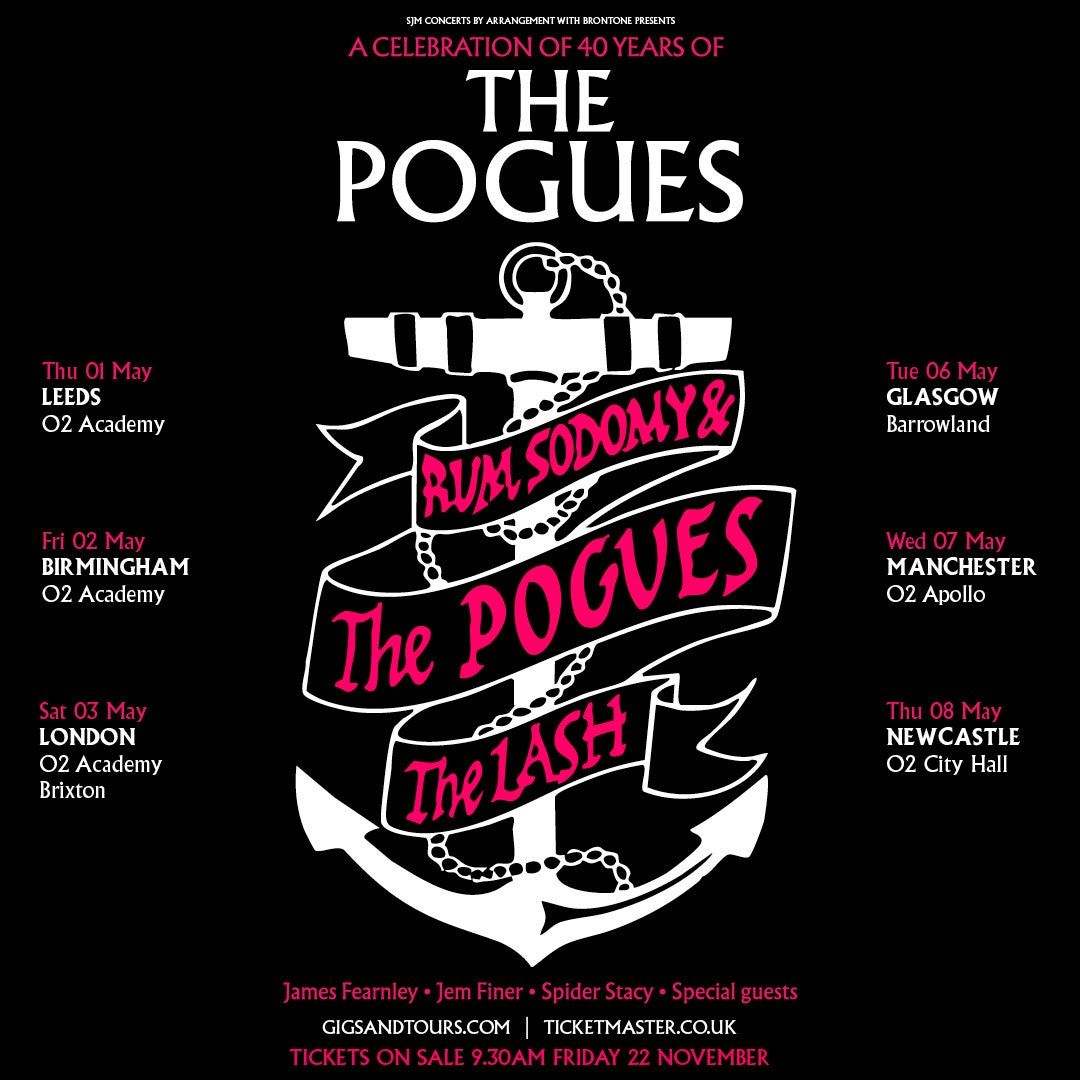 Pogues Birmingham Tickets