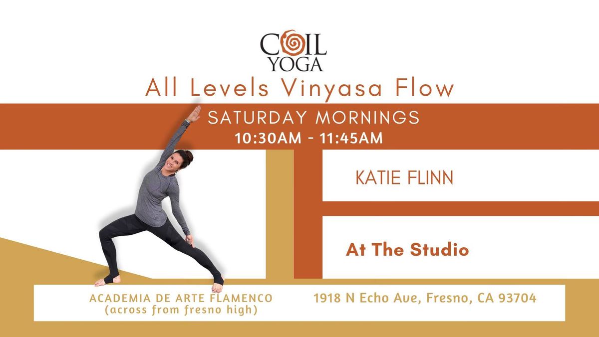 SATRUDAYS | COIL Yoga | All Levels Vinyasa Flow | At The Studio