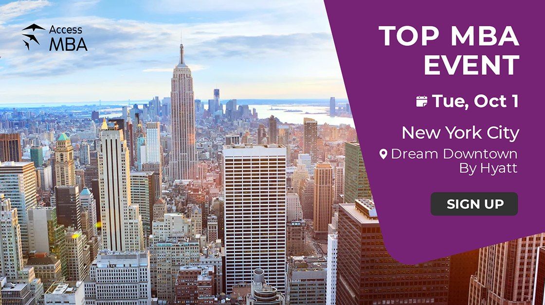 Meet your dream universities at the New York City Access MBA In-person Event