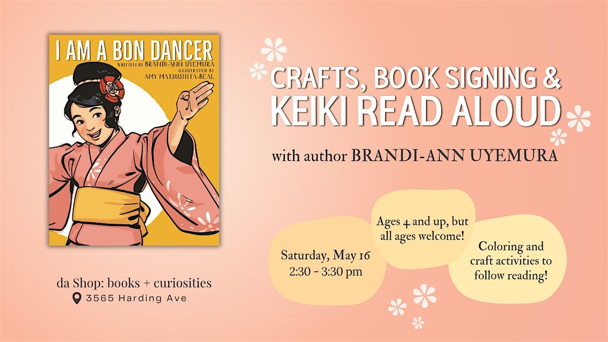 da Shop: Crafts, Book Signing, & Keiki Read Aloud with Brandi-Ann Uyemura