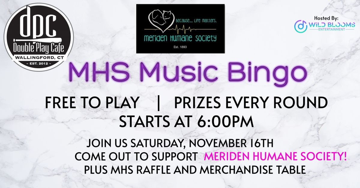 MHS Music Bingo at Double Play Cafe