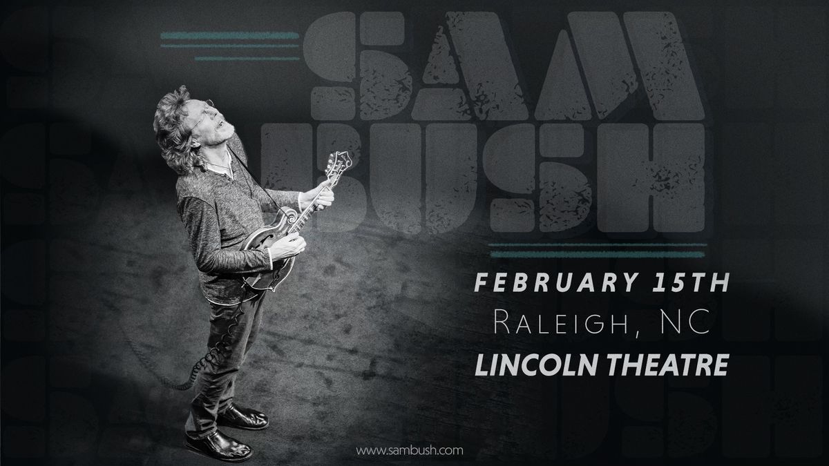 Sam Bush at the Lincoln Theatre - Raleigh, NC.