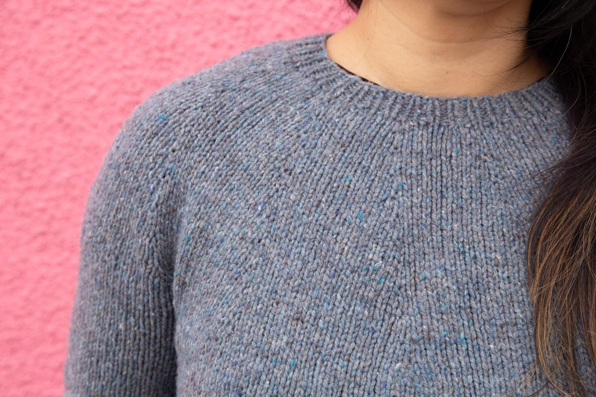 Learn to Knit your First Sweater