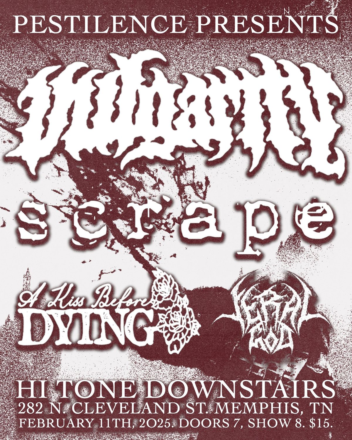 VULGARITY + SCRAPE, FEBRUARY 11TH