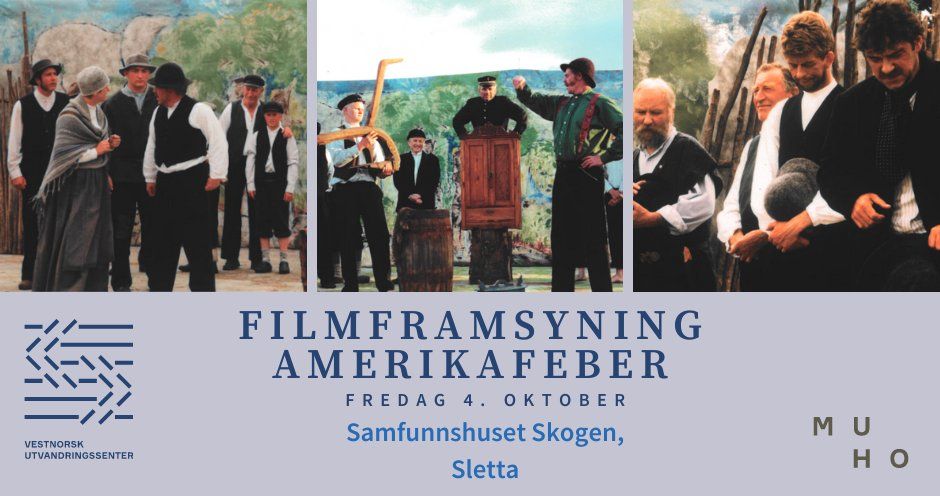 Filmframsyning Amerikafeber