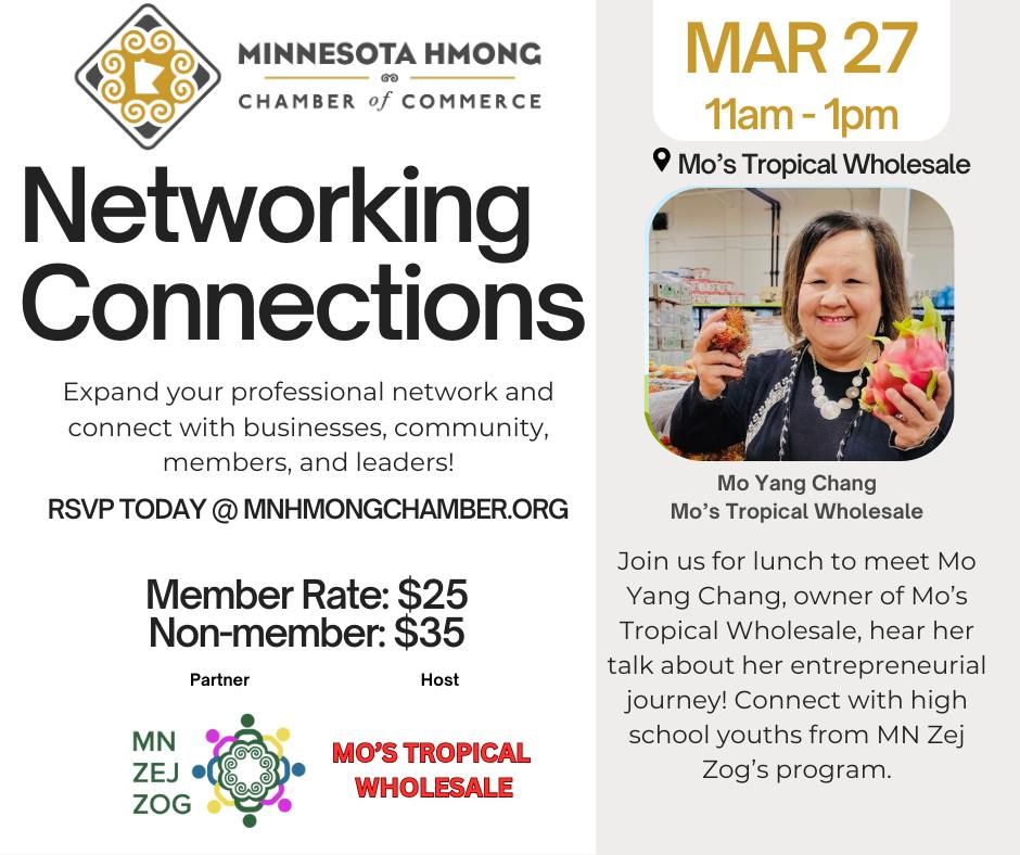 Networking Connections: Mo's Tropical Wholesale & Deli