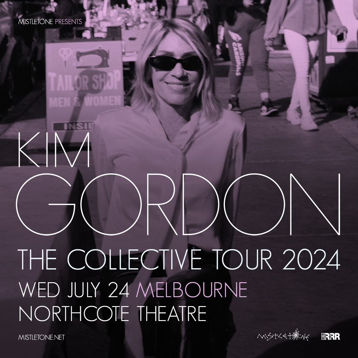 Kim Gordon Melbourne show at Northcote Theatre * extra show added by popular demand 