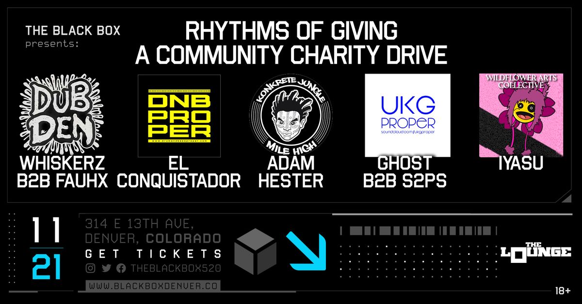 Rhythms of Giving: A Community Charity Drive (The Lounge)