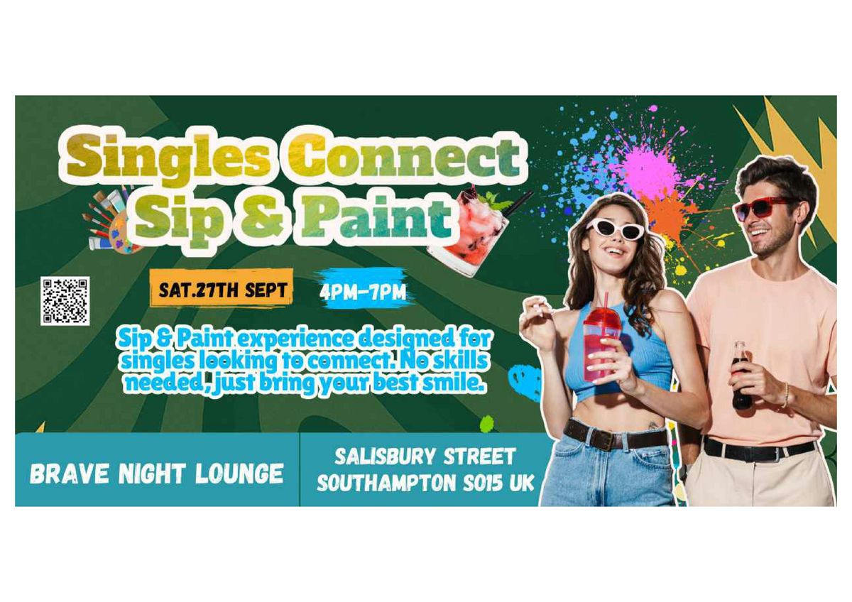 Singles Connect Sip & Paint