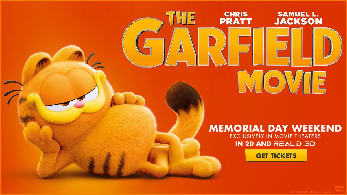 The Garfield Movie - Tickets on sale now!