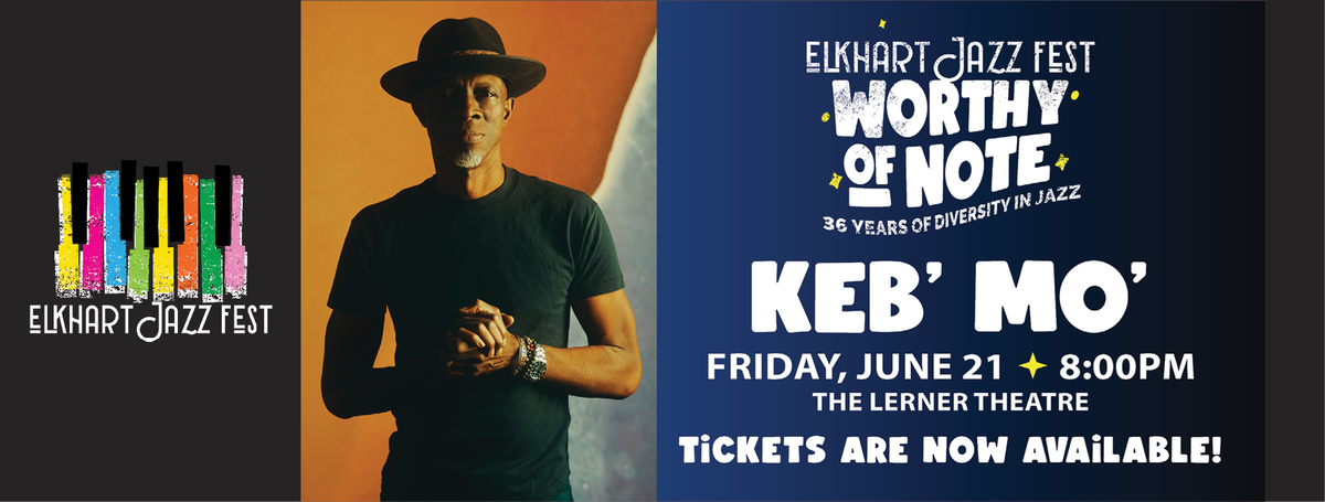 Keb Mo at Britt Pavilion